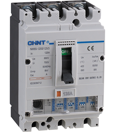 کلید اتوماتیک قابل تنظیم الکترونیکی-NM8S